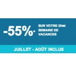 Pierre et Vacances: - 55% sur la deuxième semaine de vacances en juillet & août inclus