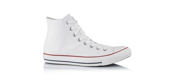 3 Suisses: Converse Chuck Taylor All Star Core Hi blanches pour 21€