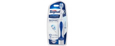 Amazon: Brosses à dents Electriques Signal Sonic Ultra Clean ou Sensitive pour 10,06€ 