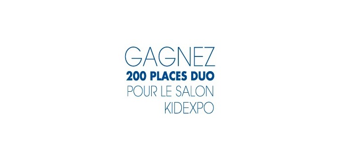 Kiabi: 200 places DUO pour le salon Kidexpo à gagner