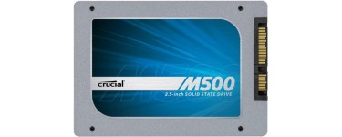 Amazon: Crucial M500 Disque Flash SSD interne 2,5'' SATA III 240 Go à 91.99 au lieu de 159.99