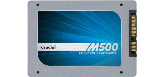Amazon: Crucial M500 Disque Flash SSD interne 2,5'' SATA III 240 Go à 91.99 au lieu de 159.99