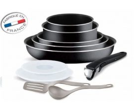 Cdiscount: Batterie de cuisine Tefal Ingenio5 Set 10 pièces noir à 39,99€ au lieu de 79,99€