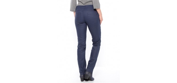 BALSAMIK: Pantalon pour femme enduit PushUp Droit à 24,99€ au lieu de 49,99€