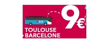 BlaBlaCar: Offre découverte : Trajet Toulouse-Barcelone en IDBus à 9€