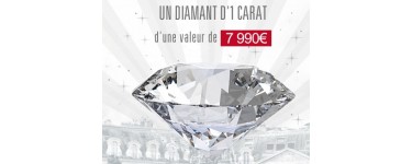 Histoire d'Or: Un diamant d'une valeur de 7990€ à gagner