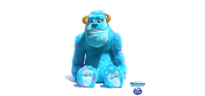 Auchan: Disney Peluche interactive Sulli de Monstres Academy à 13,99€ au lieu de 39,99€