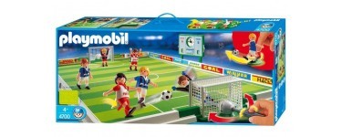 Auchan: Terrain de football Playmobil 4700 avec 6 joueurs à 39,9€ au lieu de 79,9€