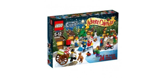 Cdiscount: Calendrier de l’Avent LEGO City à 15,9€ au lieu de 33,96€
