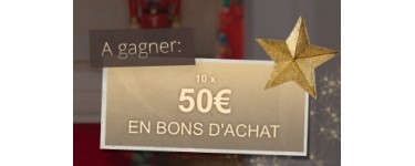 Bonprix: 10 bons d'achat de 50€ à gagner pour Noël