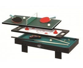 Go Sport: Mini table de jeux 3 en 1 (ping pong, billard & hockey) pour 44,9€ au lieu de 74,9€