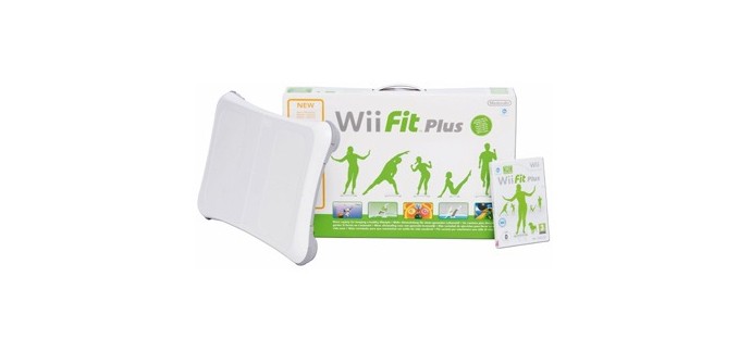 Cdiscount: Pack jeu Wii Fit Plus + Wii Balance Board pour 29,99€ au lieu de 90,63€