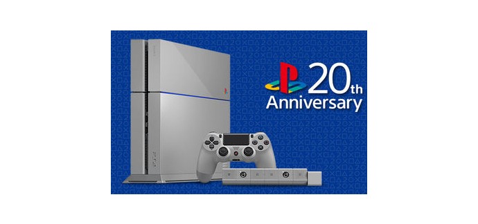 Sony: Gagnez la PS4 Edition 20th Anniversary 