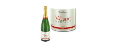 Cdiscount: La bouteille de champagne De Valbert Brut à 10,99€ au lieu de 20€