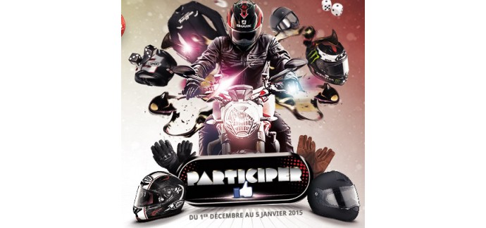 iCasque: Plus de 8000€ d'équipement moto (blousons, gants, casques, ...) à gagner