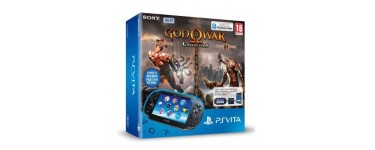 Amazon: Console Playstation Vita Wifi + God of war collection + Carte Mémoire 8 Go 149€