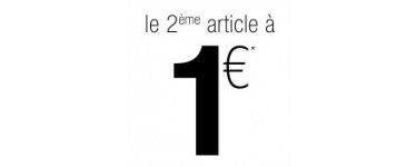 Mim: 1 article acheté = le 2ème à 1€