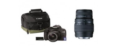 Fnac: Appareil reflex numérique Canon EOS 1200 D 18 à 399,90€ au lieu de 649,90€