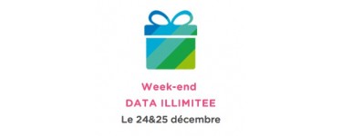 Bouygues Telecom: Internet gratuit & illimité le 24 et 25 décembre pour les clients Bouygues Telecom et B&You