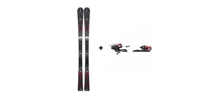 Glisshop: Rossignol Pursuit 12 Carbon Xe Fix + Rossignol Xelium 110 S Black Red  à 229 Euros!