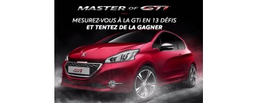 Peugeot: 1 Peugeot 208 GTi, 2 we pour essayer la 308 GT & 12 coffrets de voitures miniatures à gagner