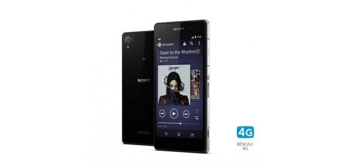 Rue du Commerce: Smartphone Sony Xperia Z2 à 369,9€ au lieu de 699€