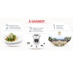 Moulinex: 2 diners gastronomiques, 2 robots de cuisine et 1 week-end relais chateau à gagner