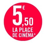 Gaumont Pathé: 5,50 € la place de cinéma pour les porteurs de la carte de fidélité Gaumont