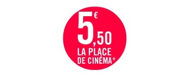 Gaumont Pathé: 5,50 € la place de cinéma pour les porteurs de la carte de fidélité Gaumont