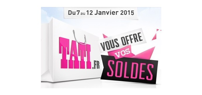 Tati: Tati vous offre vos soldes : 2000 € de bons d'achat à gagner