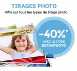 Photocité: 40 % de réduction sur tous les types de tirage photo