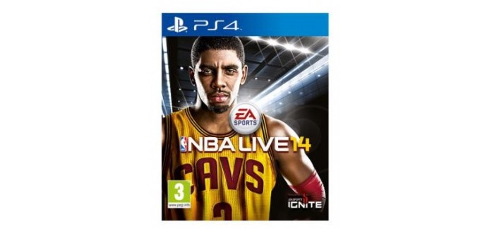 Fnac: Le jeu NBA Live 14 sur PS4 à 9,95€ au lieu de 19,90€
