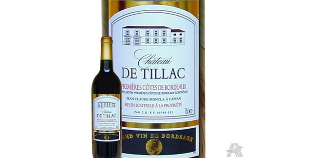 Auchan: Château de Tillac Premières Côtes-de-Bordeaux Rouge 2007 à 5,90€ au lieu de 15,90€