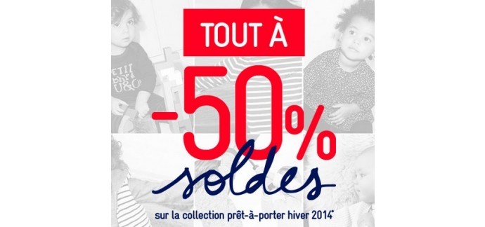 Petit Bateau: Soldes Petit bateau : tout à - 50 % sur la collection prêt-à-porter hiver 2014