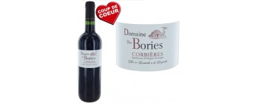 Cdiscount: Bouteille de vin domaine les Bories AOC Corbières 2013 à 2,63€ au lieu de 8,50€