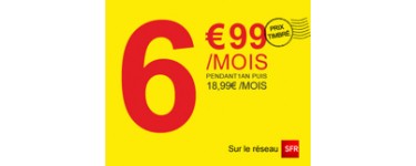 Showroomprive: Forfait 4G LaPoste Mobile Appels/SMS/MMS Illimités & 3Go sans engagement à 6.99€