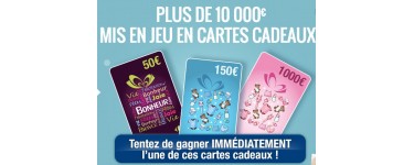 Carrefour: Plus de 10 000 € de cartes cadeaux à gagner