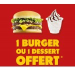 Quick: 1 burger ou 1 dessert offert pour un menu XL acheté avec le pass étudiant