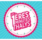 Thalys: Billets de train Paris - Bruxelles à 22€ en réservant 3 mois à l'avance