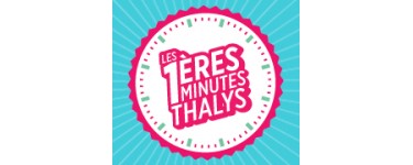 Thalys: Billets de train Paris - Bruxelles à 22€ en réservant 3 mois à l'avance