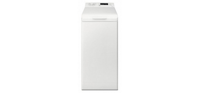 BUT: Lave-linge top ELECTROLUX EWT1060SSW à 299,99€ au lieu de 499,99€