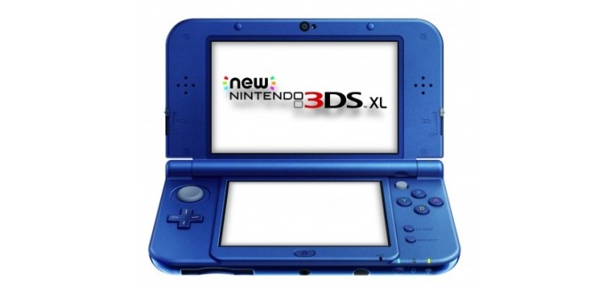 Cultura: New Console Nintendo 3DS XL Bleu Métallique à 185,99€ au lieu de 199,99€