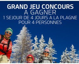 Kia: 1 séjour au ski pour 4 personnes à la Plagne et 60 bonnets CABAIA à gagner