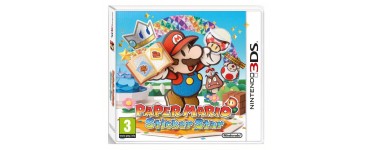 Boulanger: Paper Mario Sticker Star 3D sur Nintendo 3DS à 15€ au lieu de 34,99€
