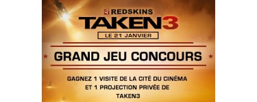 Redskins: Des blousons Redskins, des places de cinéma pour Taken 3 et des DVD à gagner