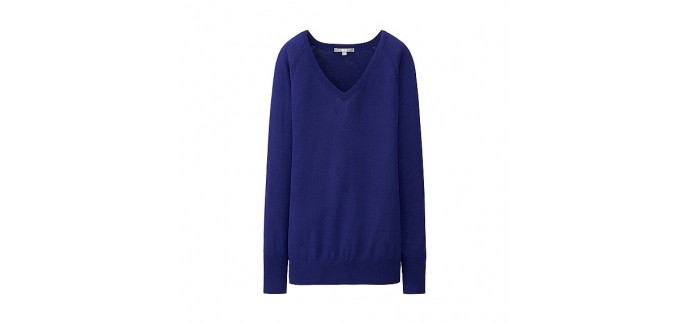 Uniqlo: Pull Cachemire à 9,90€ au lieu de 39,90€