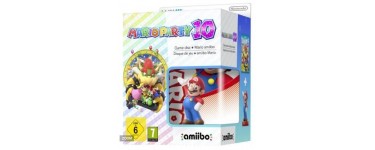 Cdiscount: Jeu Wii U Mario Party 10 + Amiibo Mario à 39,28€ au lieu de 51,19€