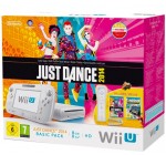 Auchan: Console Wii U 8 Go Blanche + les jeux Just Dance 2014 et Nintendo Land à 209,99€