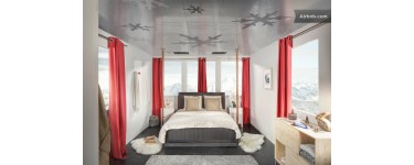 Airbnb: Une nuit dans un téléphérique à 2 700 m d'altitude à Courchevel dans les Alpes à gagner
