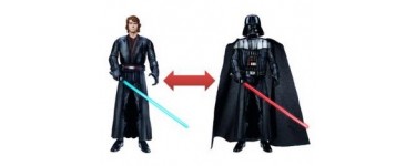 Fnac: Figurine Star Wars d'Anakin SkyWalker transformable en Darth Vader à 17,56€